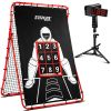Baseball Rebound Net/Pitch Target Speed Radar Combo