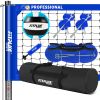 Pro High-Grade Aluminum Volleyball Net Set